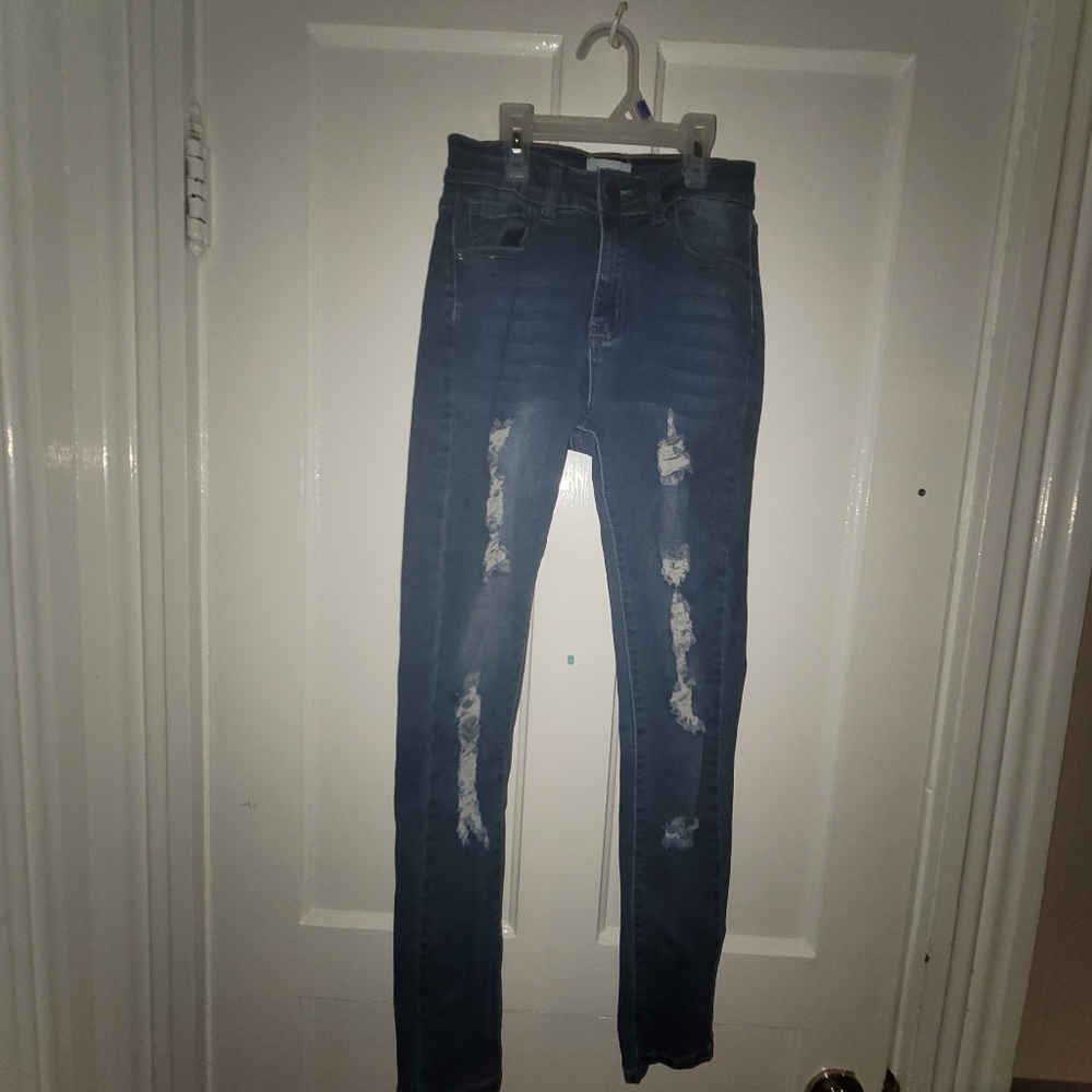 Bambo Diatressed Jeans Skinny